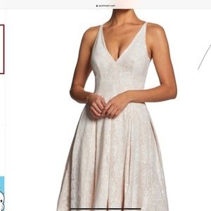 new Dress the Population ❤︎ Sequin Fit Flare Mini